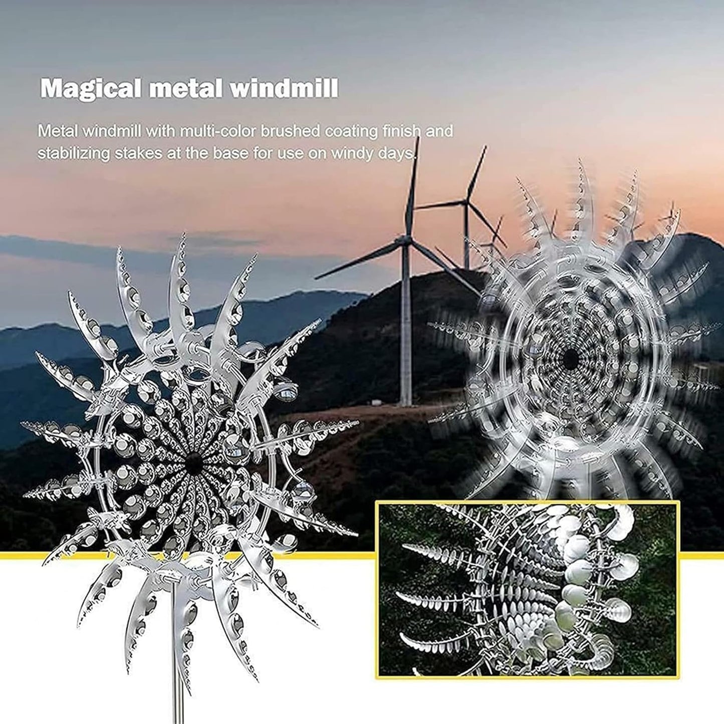 🎁Hot Sale🎁Garden Magic Kinetic Windmill