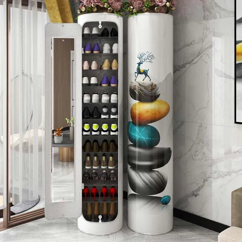 💖Last Day For Clearance💖 Intelligent Sterilization Rotating Shoe Cabinet