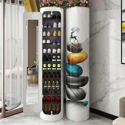 💖Last Day For Clearance💖 Intelligent Sterilization Rotating Shoe Cabinet