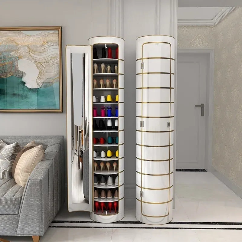 💖Last Day For Clearance💖 Intelligent Sterilization Rotating Shoe Cabinet